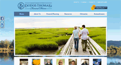 Desktop Screenshot of dodgethomas.com